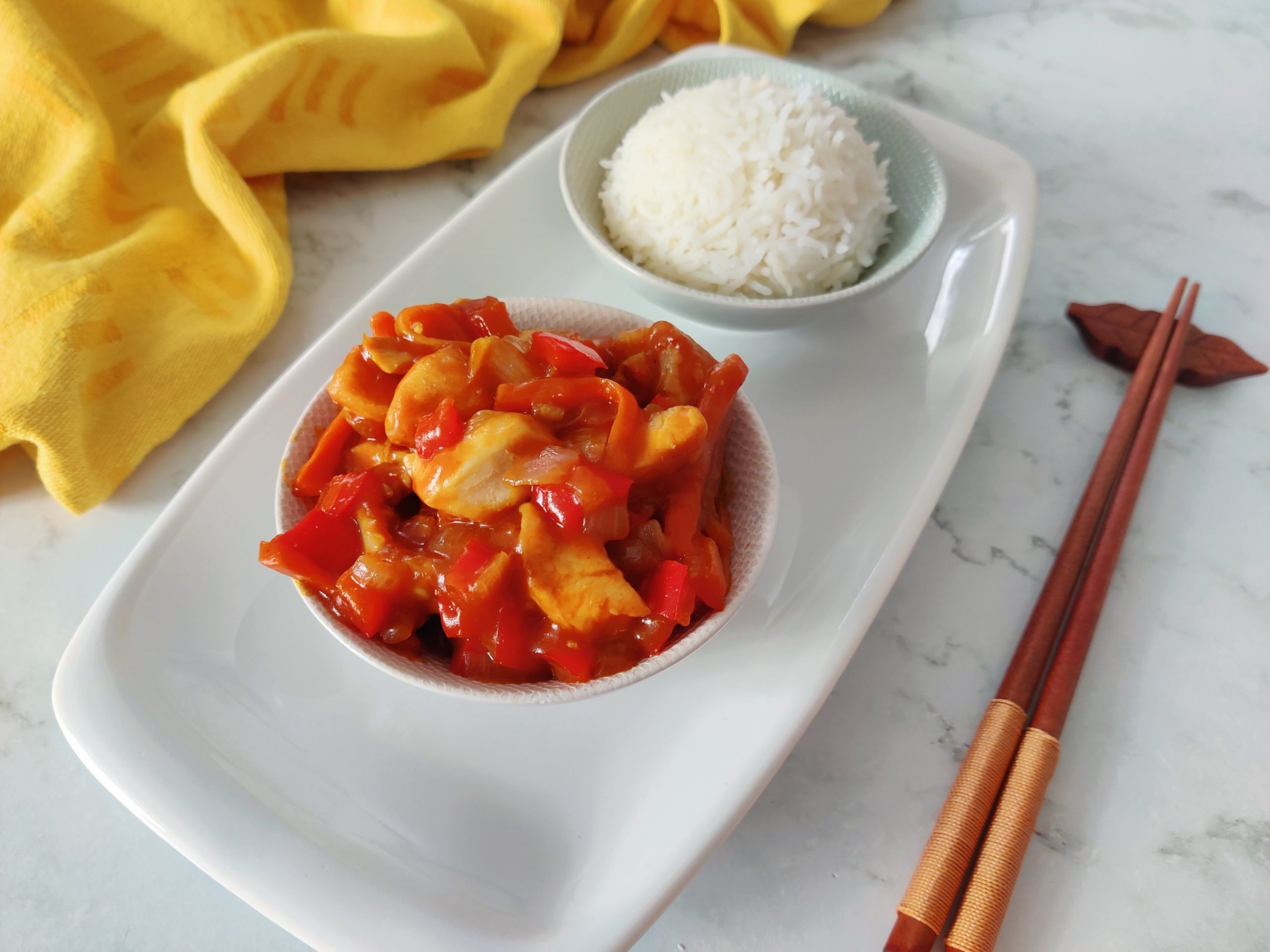 RECETTE : Poulet sauce aigre douce - Les idées de Mimi